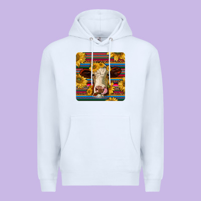 Serape Hereford Coaster Premium Hoodie Designed By Jahusdesignshop