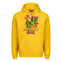 Lemon 3rd birthday girl t rex pink Premium Hoodie - CowGirlArtShop