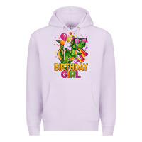 Lilac 3rd birthday girl t rex pink Premium Hoodie - CowGirlArtShop