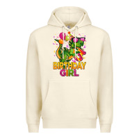 Sandshell 3rd birthday girl t rex pink Premium Hoodie - CowGirlArtShop