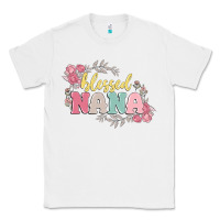 White blessed nana Classic Tee - MaliasSmallBusiness