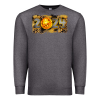 Charcoal Heather 2024 new year Premium Sweatshirt - CowGirlArtShop