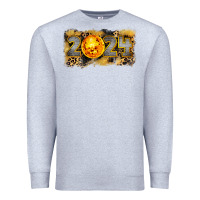 Heather Grey 2024 new year Premium Sweatshirt - CowGirlArtShop