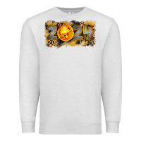 Oatmeal Heather 2024 new year Premium Sweatshirt - CowGirlArtShop