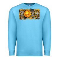 Ocean Blue 2024 new year Premium Sweatshirt - CowGirlArtShop