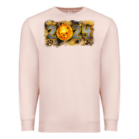 Pale Pink 2024 new year Premium Sweatshirt - CowGirlArtShop