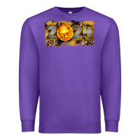Purple 2024 new year Premium Sweatshirt - CowGirlArtShop