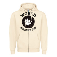 Sandshell World Wildlife Day Zipper Hoodie - Bettercallsaul