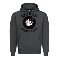 Smoke World Wildlife Day Zipper Hoodie - Bettercallsaul
