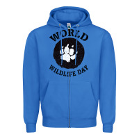 True Royal World Wildlife Day Zipper Hoodie - Bettercallsaul