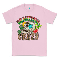 Bubblegum Pink Beautiful Crazy Summer Classic Tee - CowhideDigitalArt