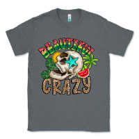 Charcoal Heather Beautiful Crazy Summer Classic Tee - CowhideDigitalArt
