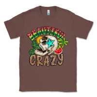 Chestnut Beautiful Crazy Summer Classic Tee - CowhideDigitalArt
