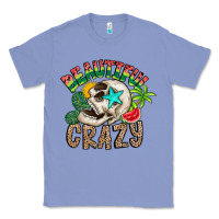 Colony Blue Beautiful Crazy Summer Classic Tee - CowhideDigitalArt