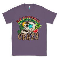 Lavender Beautiful Crazy Summer Classic Tee - CowhideDigitalArt