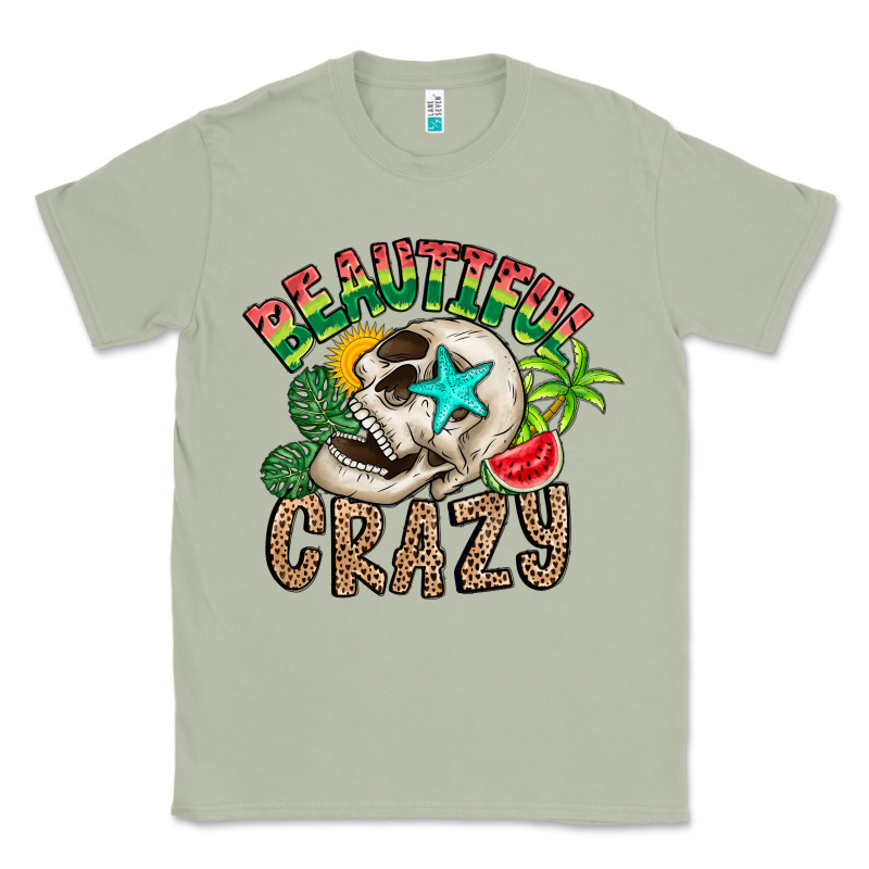 Beautiful Crazy Summer Classic Tee by CowhideDigitalArt | Teevron