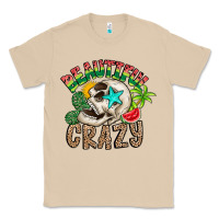Mushroom Beautiful Crazy Summer Classic Tee - CowhideDigitalArt