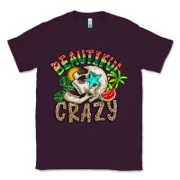 Plum Beautiful Crazy Summer Classic Tee - CowhideDigitalArt