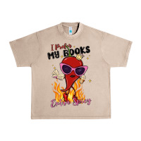 French Oak i prefer my books extra spicy Urban Heavy Tee - MaliasSmallBusiness