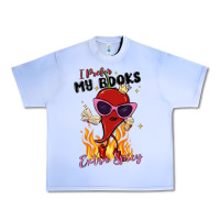 Grape Ice i prefer my books extra spicy Urban Heavy Tee - MaliasSmallBusiness