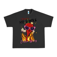 Pigment Black i prefer my books extra spicy Urban Heavy Tee - MaliasSmallBusiness