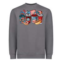 4th Of July Coffee Cups Heavyweight Sweatshirt | Teevron