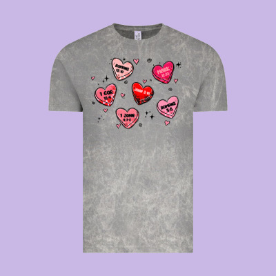 Howdy Valentine Vintage Tee Designed By Maliassmallbusiness
