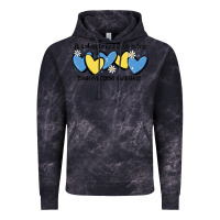 Cloud Black it's okay to be little extra down syndrome awarene Vintage Hoodie - MaliasSmallBusiness