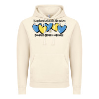 Vintage Artic it's okay to be little extra down syndrome awarene Vintage Hoodie - MaliasSmallBusiness