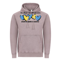 Vintage Zinc it's okay to be little extra down syndrome awarene Vintage Hoodie - MaliasSmallBusiness