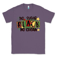 Lavender no sugar black no cream Classic Tee - MaliasSmallBusiness