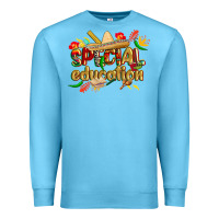 Ocean Blue cinco de mayo special education Premium Sweatshirt - CowGirlArtShop