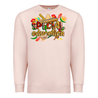 Pale Pink cinco de mayo special education Premium Sweatshirt - CowGirlArtShop