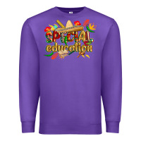 Purple cinco de mayo special education Premium Sweatshirt - CowGirlArtShop