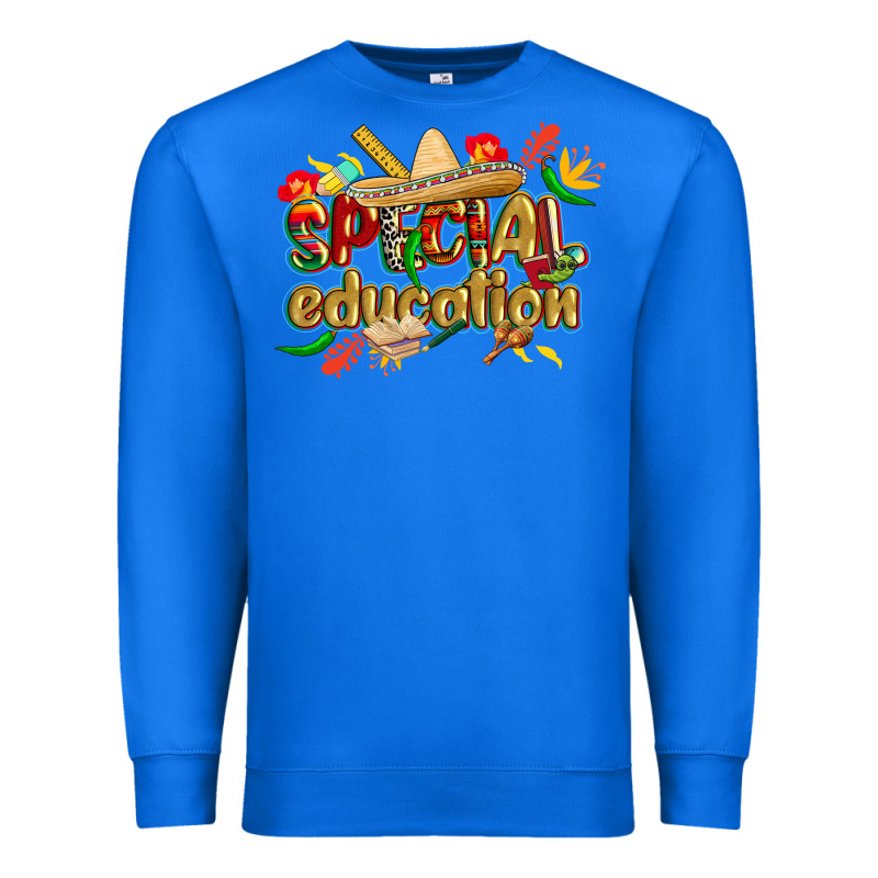 Cinco De Mayo Special Education Premium Sweatshirt by CowGirlArtShop | Teevron