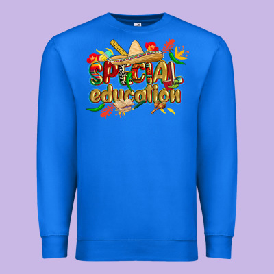 Cinco De Mayo Special Education Premium Sweatshirt Designed By Cowgirlartshop
