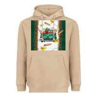 Mushroom back to school truck Heavyweight Hoodie - TumblerDesignByShophia