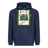 Navy back to school truck Heavyweight Hoodie - TumblerDesignByShophia