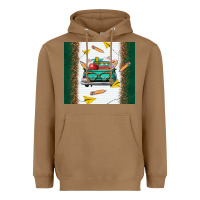Toasted Coconut back to school truck Heavyweight Hoodie - TumblerDesignByShophia