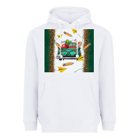 White back to school truck Heavyweight Hoodie - TumblerDesignByShophia