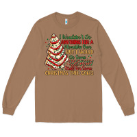 Toasted Coconut sketchy stuff for some christmas tree cakes Long Sleeve Tee - MaliasSmallBusiness
