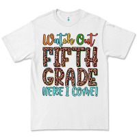 White watch out fifth grade here i come! Premium Tee - JahusDesignShop