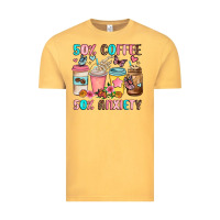 Vintage Mustard half teacher half coffee Vintage Tee - JahusDesignShop