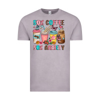 Half Teacher Half Coffee Vintage Tee | Teevron