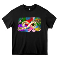 Black infinity symbol autism Heavy Core Tee - JahusDesignShop