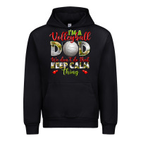 Black I'm a Volleyball Dad we don't do that keep calm Urban Hoodie - BundleAndBundleShop