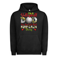 Pigment Black I'm a Volleyball Dad we don't do that keep calm Urban Hoodie - BundleAndBundleShop