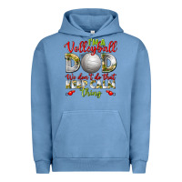 Pigment Pebble Blue I'm a Volleyball Dad we don't do that keep calm Urban Hoodie - BundleAndBundleShop