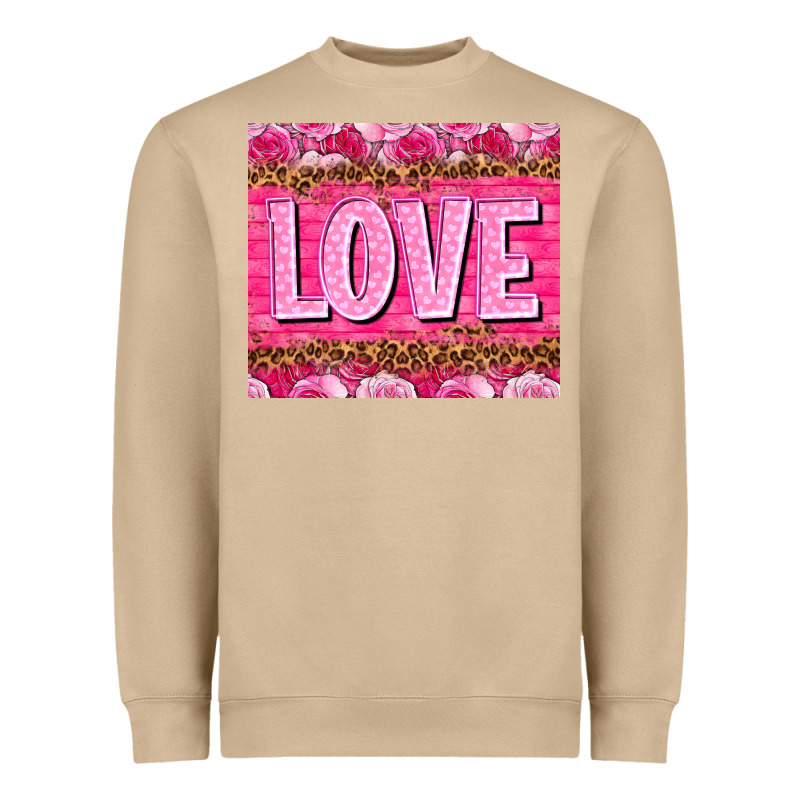 Love Valentines Day Heavyweight Sweatshirt by NancyCooperArtShop | Teevron