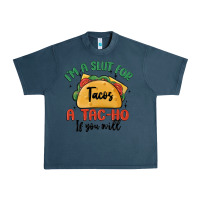 Midnight Navy i'm a slut for tacos a tac ho if you will Urban Heavy Tee - MaliasSmallBusiness
